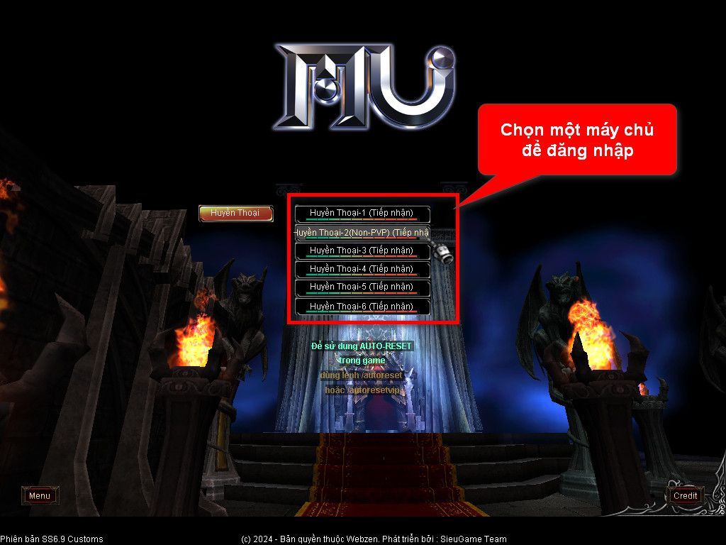 Chức năng chính của Game MU Hỏa Thần