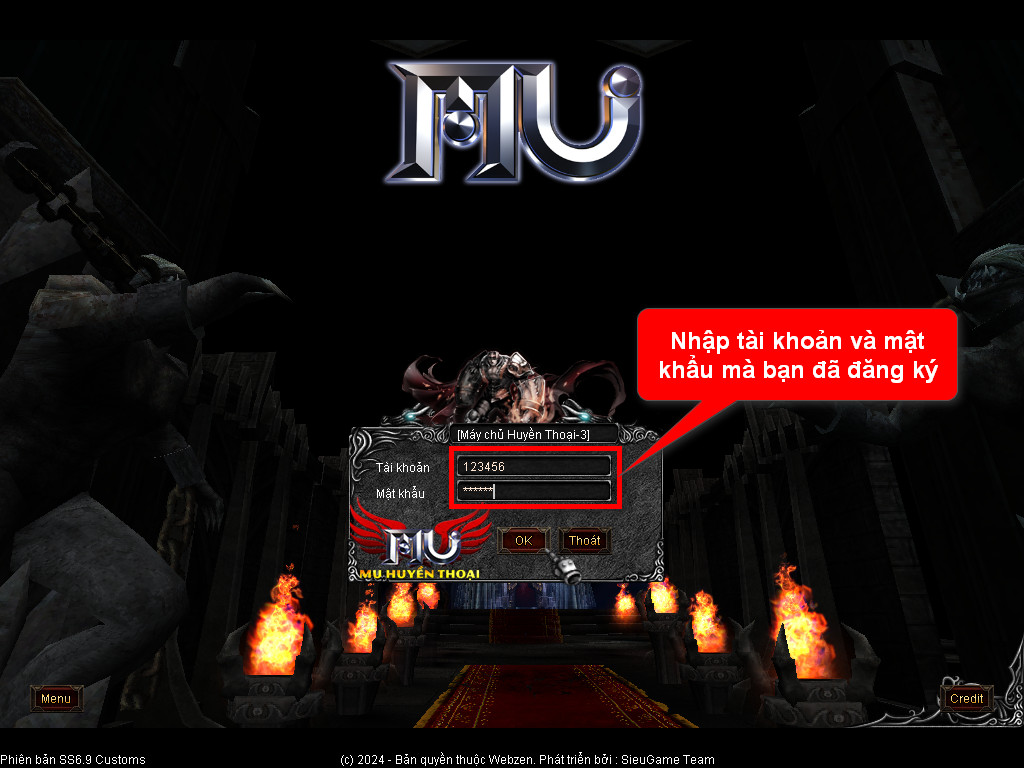 Chức năng chính của Game MU Hỏa Thần