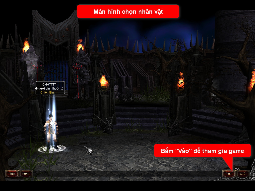 Chức năng chính của Game MU Hỏa Thần